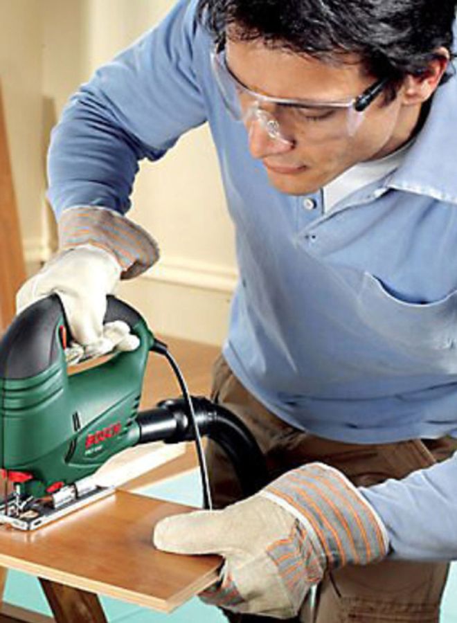 BOSCH Corded Electric Jig Saw Green/Silver/Black - Image 3