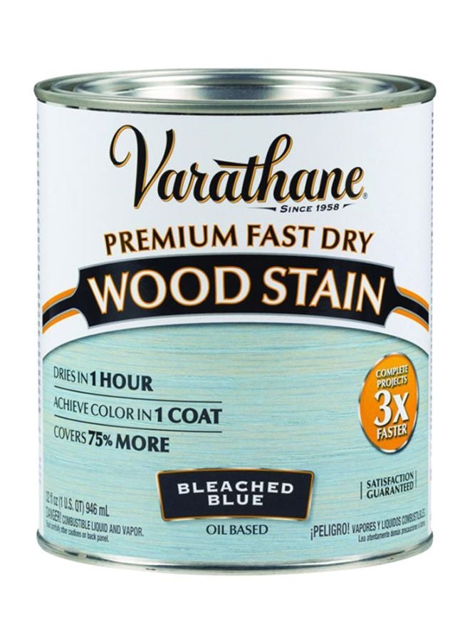 RUST-OLEUM Varathane Premium Fast Dry Wood Stain Bleached Blue 946ml - Image 1