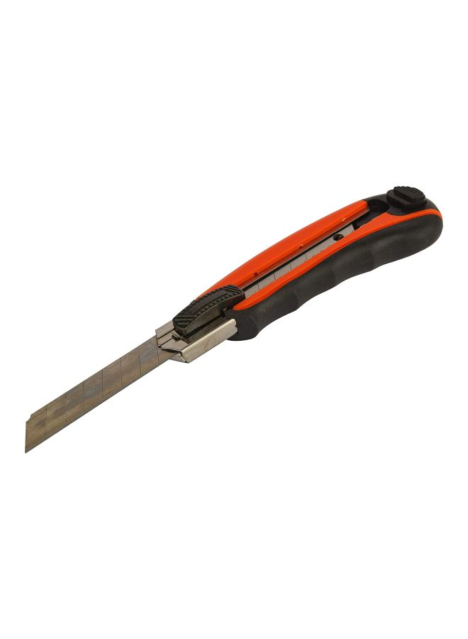 Snap-Off Knife With Autolock Cartridge Black/Orange 18mm - v1616938396/N32625142A_3