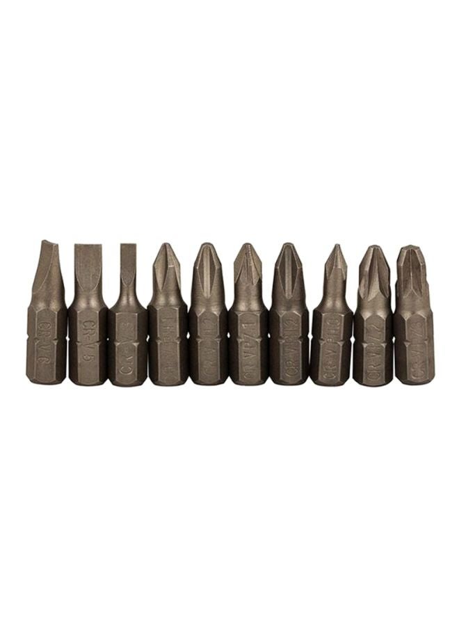 BLACK+DECKER 10 Pieces Bimaterial Steel Multibit Ratcheting Screwdriver with Bits, Orange/Black - BDHT68127, 2 Years Warranty Black/Orange  - Image 4