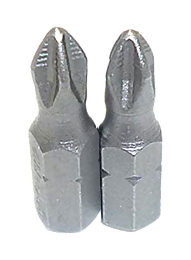 Ford 2-Piece S2 Screw Driving Bits Set Silver - Image 2