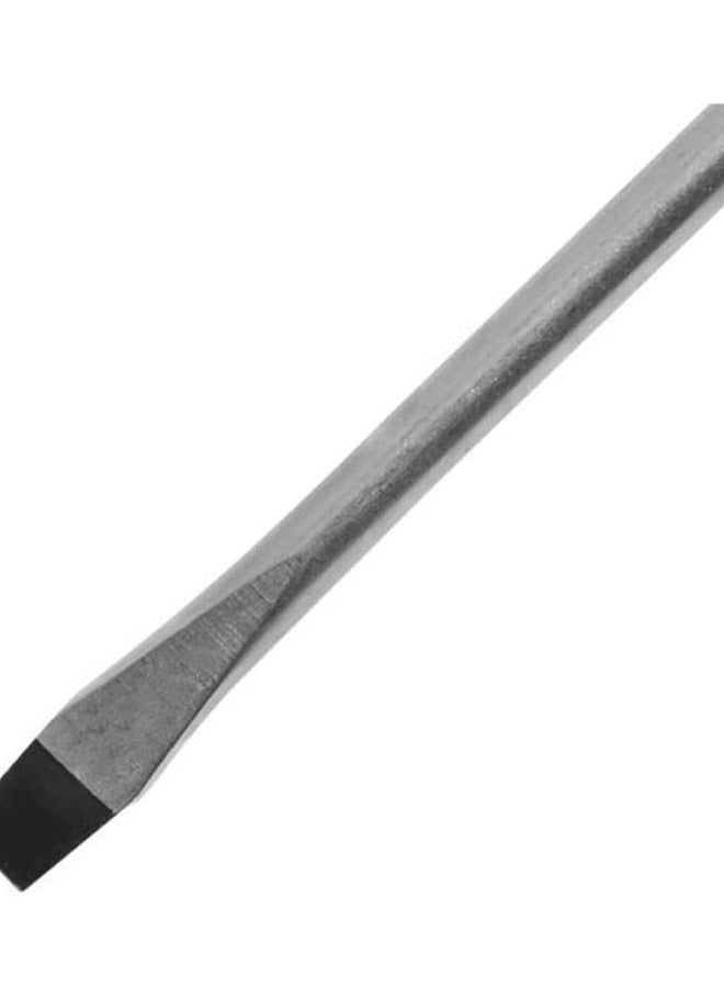 GEEPAS Slotted Screwdriver | With Soft Grip Rubber Insulated Ergonomic Handle - CR-V Build, Magnetic Tip And Hanging Hole For Easy Carry - Bicolored - (6.5x300mm) Silver/Black/Red  - Image 2
