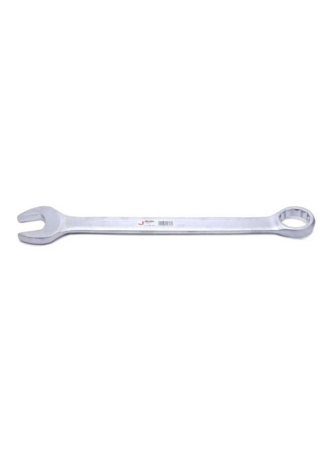Jetech 41mm Combination Wrench - Industrial Grade Spanners with 12-Point Design, 15-Degree Offset, Made with Durable Chrome Vanadium Steel in Sand Blasted Finish, Forged, Heat-Treated, Metric Silver