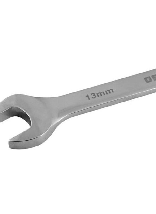 13mm Combination Spanner - Open and Box End Spanner Wrench | Chrome Vanadium Spanner Wrenches Repair Tools | Ideal for Bike, Bicycle, Electric Vehicle, Automobile maintenance & More Silver 13mm - v1616938406/N39099344A_2