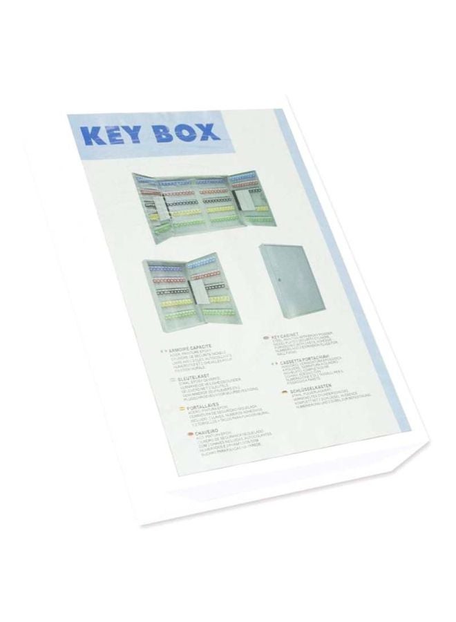 FIS Steel Key Box For 200 Keys Silver 550x380x140mm - Image 3