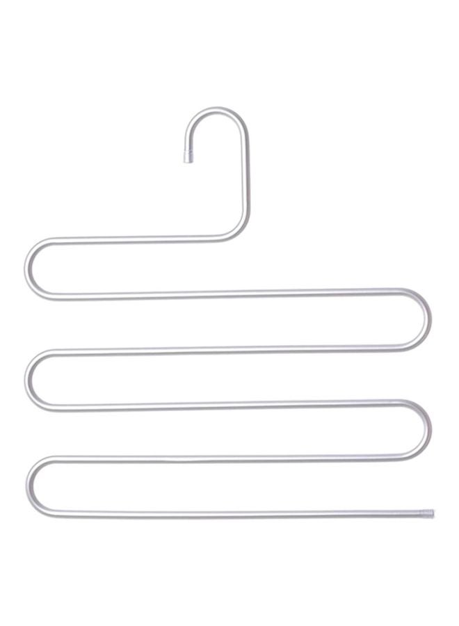 شاربدو حامل تجفيف ملابس غسيل متعدد الطبقات فضي - Image 1