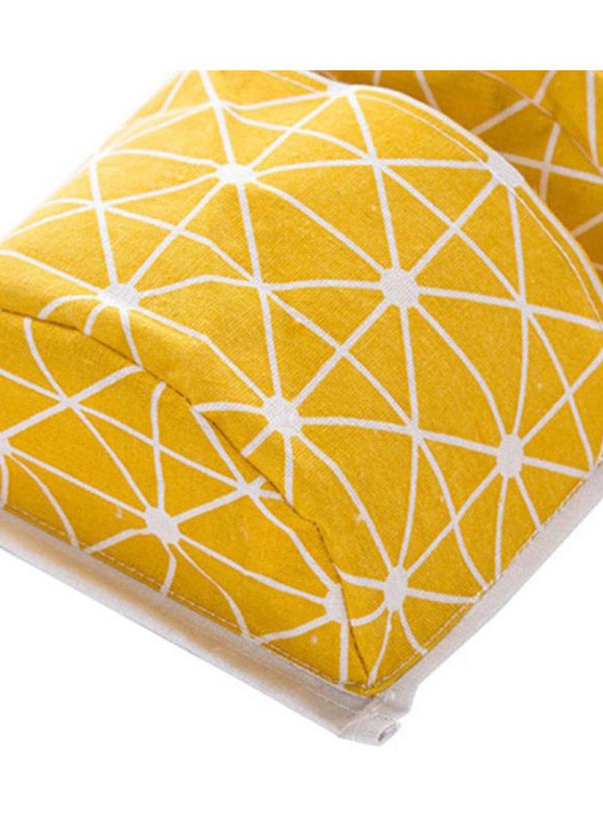 Sharpdo 3-Pocket Hanging Organizer Yellow/Brown/Beige 58.5x20.5x14cm  - Image 2