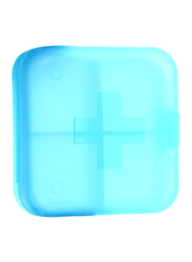 Sharpdo Plastic Pill Organizer Set Blue/White  - Image 1