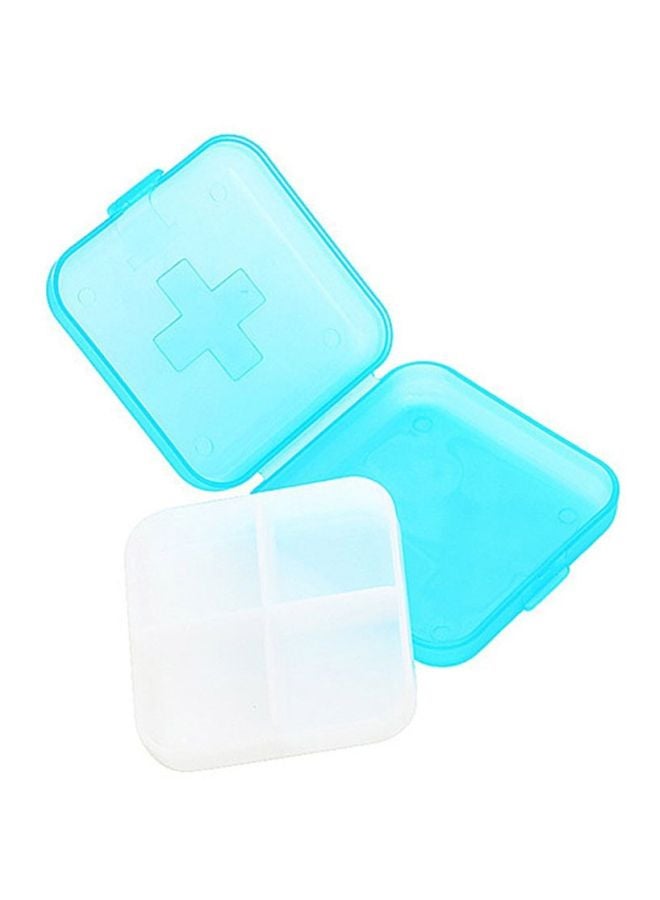 Sharpdo Plastic Pill Organizer Set Blue/White  - Image 2