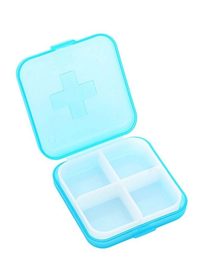 Sharpdo Plastic Pill Organizer Set Blue/White  - Image 3