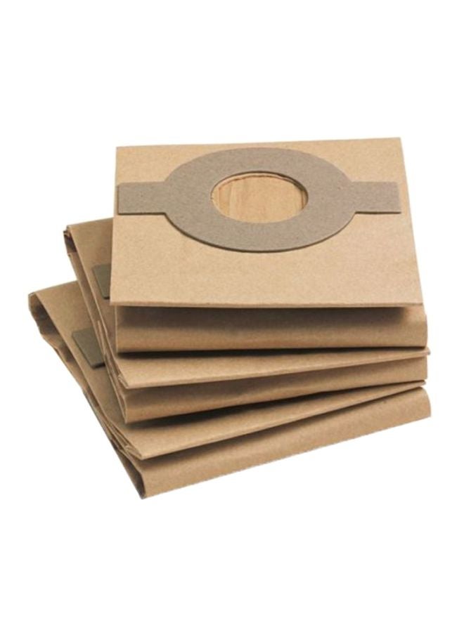 كارشر طقم أكياس فلتر ورقية من 3 قطع 317857AC بني - Image 1