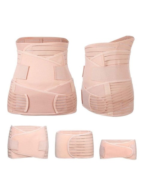 3 in 1 Postpartum Support Recovery Belly Wrap Waist/Pelvis Belt For Women (XL)