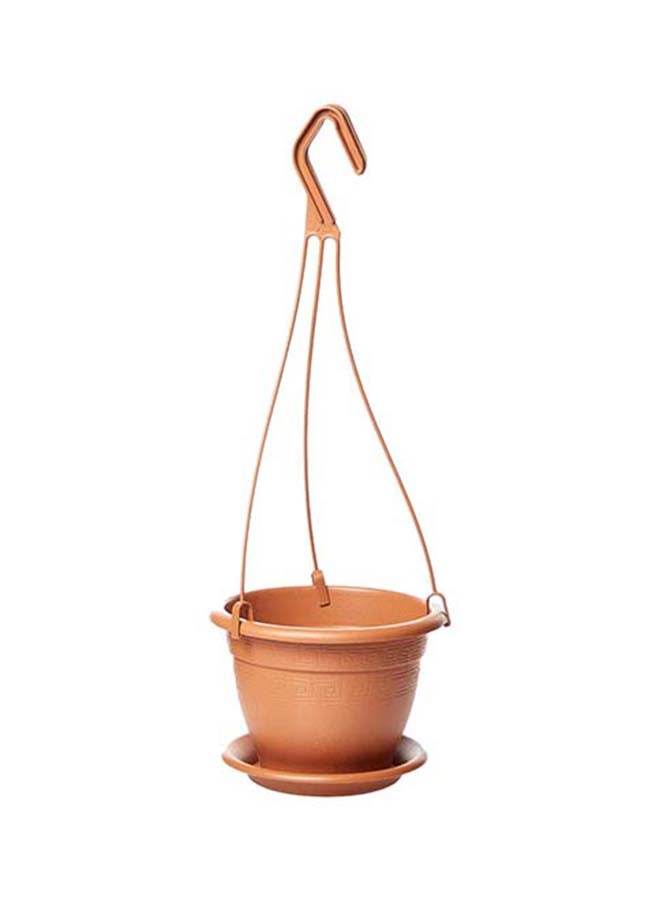 أيدل Kit Campana Plastic Pot Color Set of 2 Terracotta 18cm - Image 2