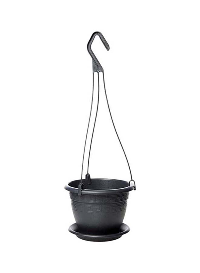 أيدل طقم أصيص نباتات كامبانا مكون من قطعتين أنثراسايت 18x15x12سم - Image 2