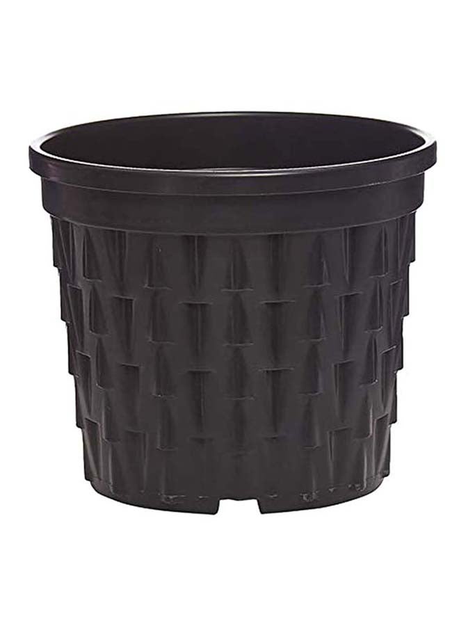 IDEL Set Of 2 Vinci Plant Pot Black 18x18x16cm - Image 2