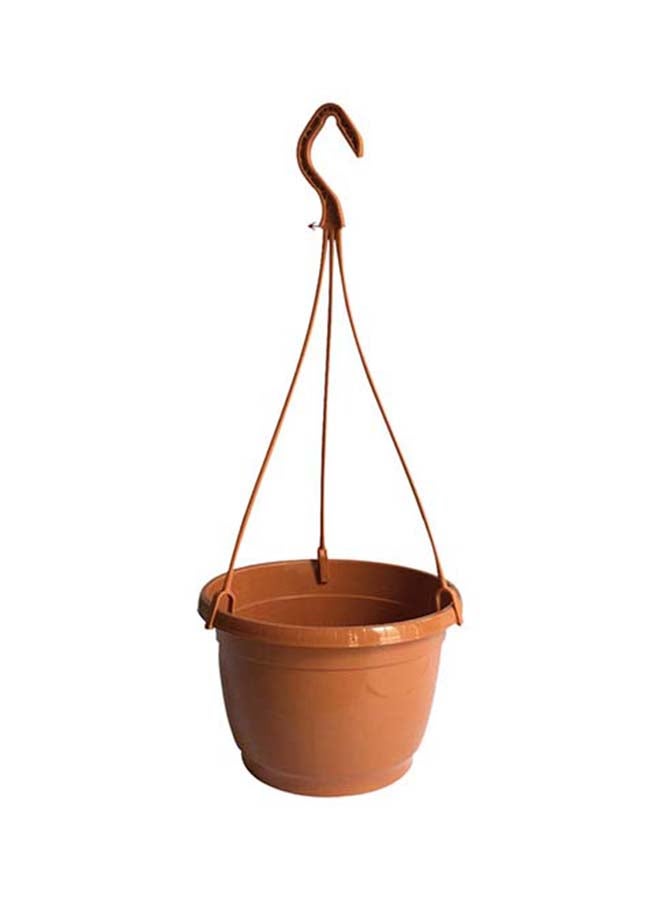 DESCH PLANTPAK Anna Plastic Pot Color Set of 2 Terracotta 22cm - Image 2