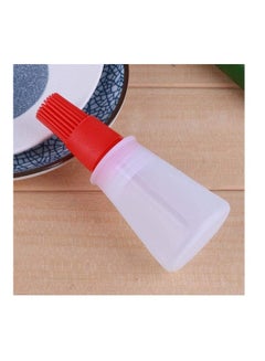 Generic Silicone Oil BBQ Brush With Dispenser Clear/Red  - Image 4