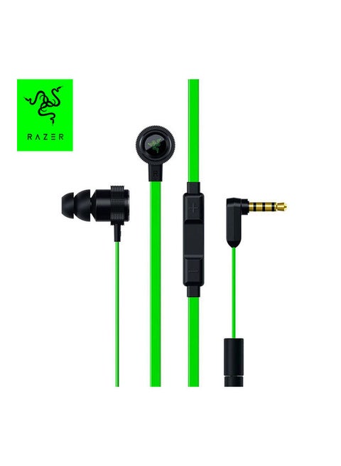 Hammerhead Pro V2 In-Ear Earphones 1.3m Wired Headset With Mic 3.5mm Plug/Noise Reduction/HD Voice/Deep Bass/Three-button Control Headphones Compatible with Phone/Laptop/iPad green