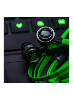 RAZER Hammerhead Pro V2 In-Ear Earphones 1.3m Wired Headset With Mic 3.5mm Plug/Noise Reduction/HD Voice/Deep Bass/Three-button Control Headphones Compatible with Phone/Laptop/iPad green  - Image 2