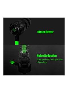 RAZER Hammerhead Pro V2 In-Ear Earphones 1.3m Wired Headset With Mic 3.5mm Plug/Noise Reduction/HD Voice/Deep Bass/Three-button Control Headphones Compatible with Phone/Laptop/iPad green  - Image 3