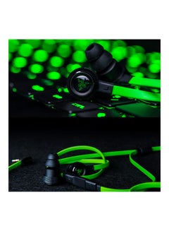 RAZER Hammerhead Pro V2 In-Ear Earphones 1.3m Wired Headset With Mic 3.5mm Plug/Noise Reduction/HD Voice/Deep Bass/Three-button Control Headphones Compatible with Phone/Laptop/iPad green  - Image 4