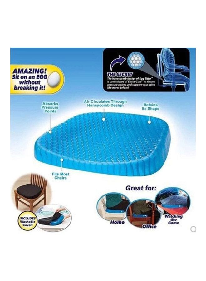 توشيونيكس وسادة من الجل بتصميم شبكي ثلاثي الأبعاد لتخفيف الألم أثناء القيادة في السيارة والمكتب والكرسي والعجلات - Image 5