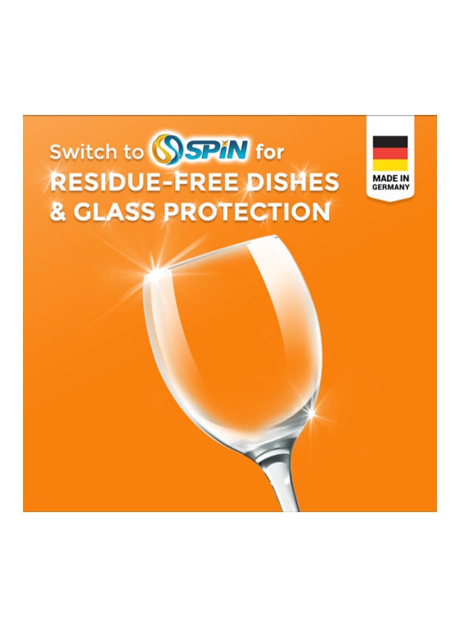 Spin - 56-Piece Dishwasher Tablets Orange 1120grams - Image 1