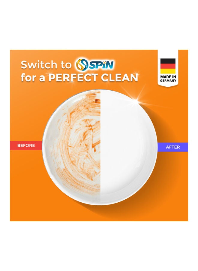 Spin - 56-Piece Dishwasher Tablets Orange 1120grams - Image 1