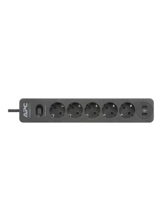 APC Essential SurgeArrest 5 Outlet 2 USB Ports Black - v1616944950/N45816070A_1