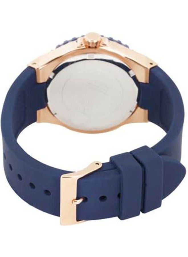 جس ساعة كاجوال بسوارٍ من المطاط للرجال - Image 2