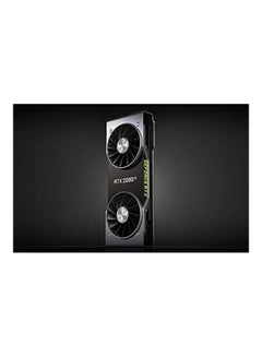 إنفيديا بطاقة رسومات جيفورس  RTX 2080 Ti - إصدار المؤسسين أسود/فضي  - Image 2