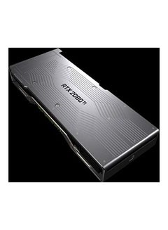 إنفيديا بطاقة رسومات جيفورس  RTX 2080 Ti - إصدار المؤسسين أسود/فضي  - Image 3
