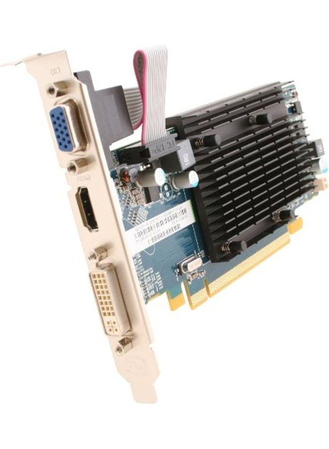 سافير تكنولوجي - بطاقة رسومات DDR3 بمنفذ PCI-Express وواجهة HDMI/DVI-D/VGA بسعة 1 جيجابايت متعدد الألوان - Image 1