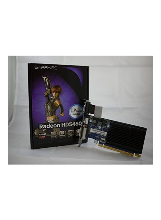 سافير تكنولوجي - بطاقة رسومات DDR3 بمنفذ PCI-Express وواجهة HDMI/DVI-D/VGA بسعة 1 جيجابايت متعدد الألوان - Image 1