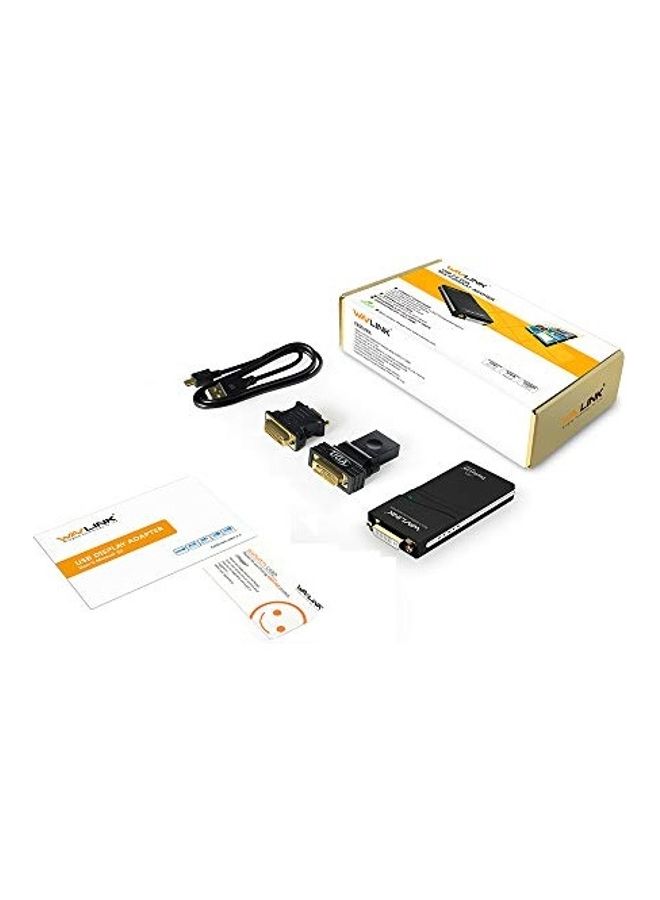 WAVLINK - Universal Video Graphics Display Adapter Multicolour - Image 1