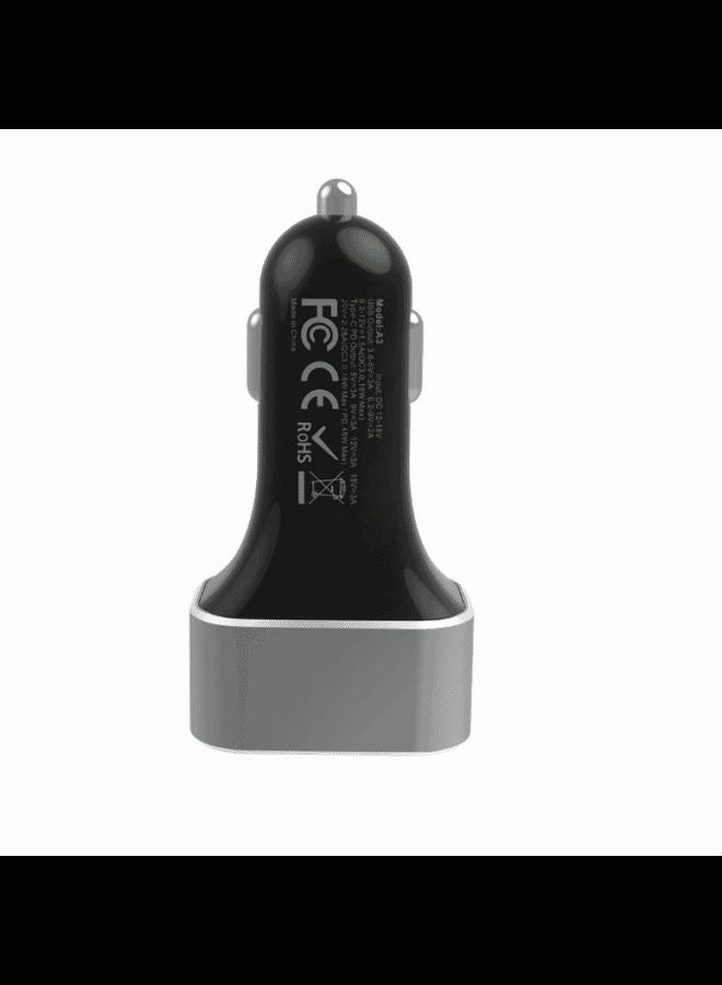 Nillkin Turbo A3 Fast Car Charger silver - Image 2