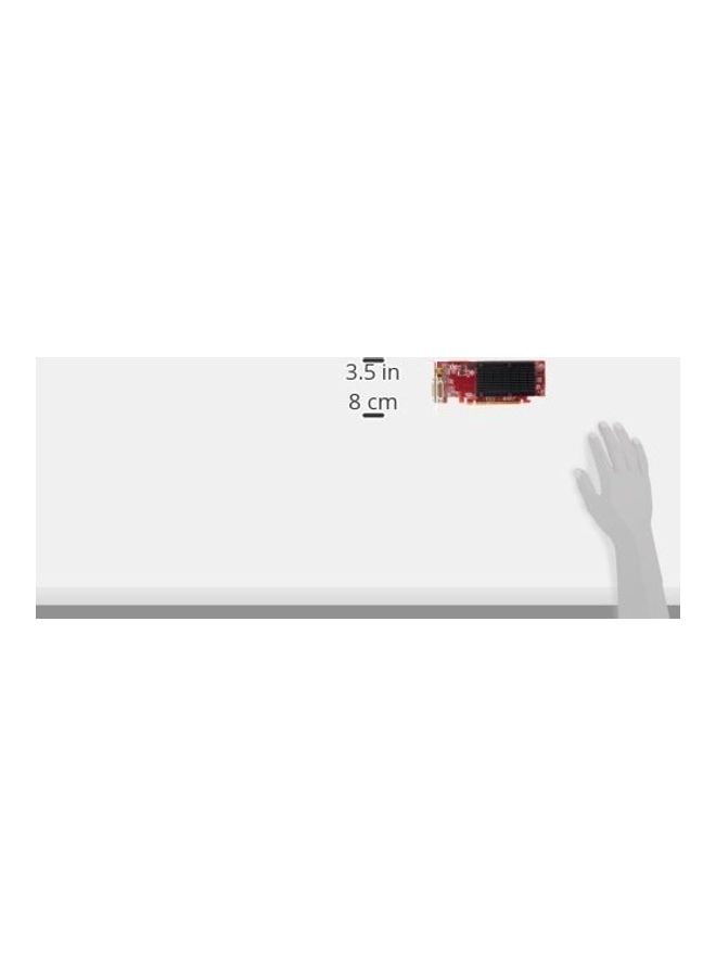 VisionTek - 1GB DDR3 DVI-I To VGA Adapter Graphic Card Multicolour - Image 1