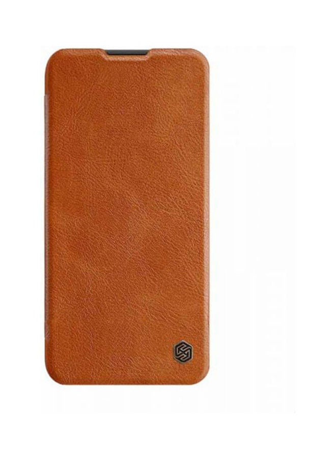 Nillkin Qin Leather Case For Huawei P40 Lite Brown - Image 1