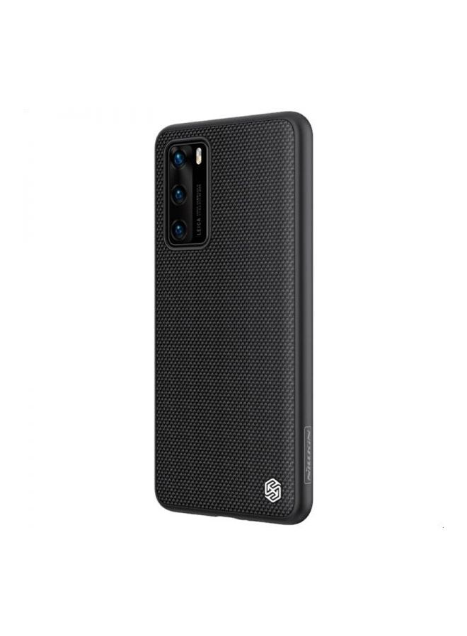 Nillkin - Textu Nylon Fiber Case For Huawei P40 Black - Image 1