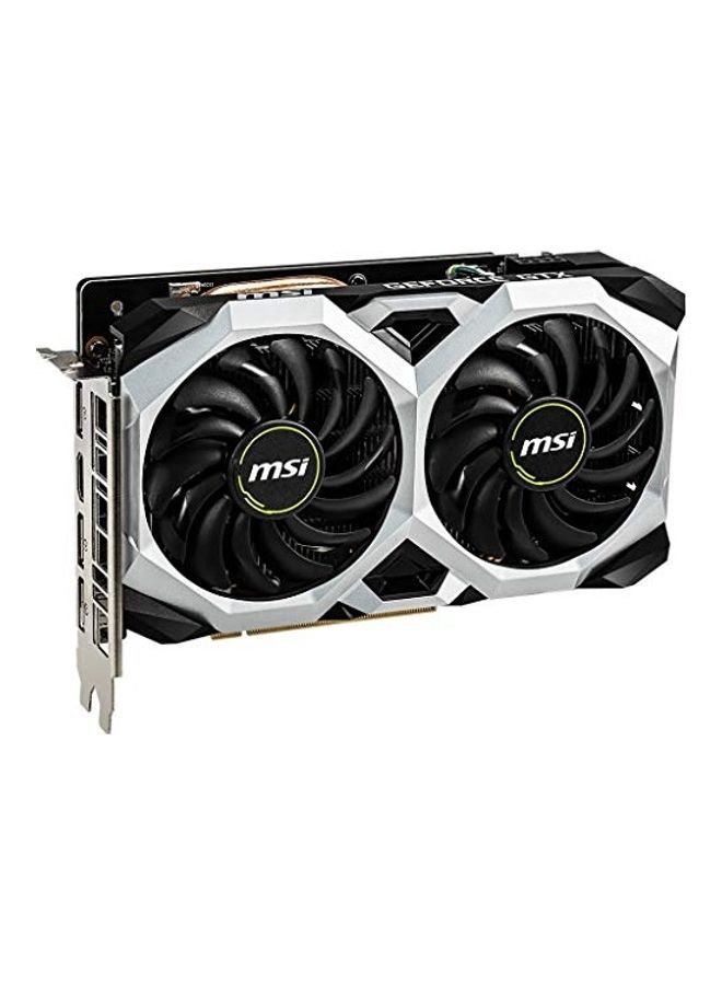 MSI - Gaming GeForce GTX 1660 Ti 192-bit HDMI/DP 6GB GDRR6 HDCP Support DirectX 12 Dual Fan VR Ready OC Graphics Card Black - Image 1