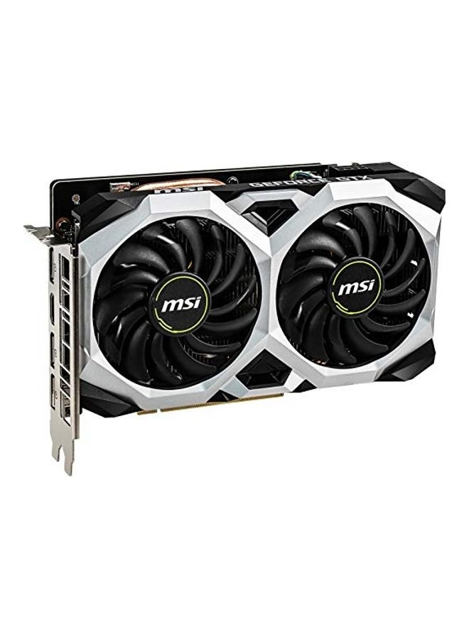 MSI - Gaming GeForce GTX 1660 Ti 192-bit HDMI/DP 6GB GDRR6 HDCP Support DirectX 12 Dual Fan VR Ready OC Graphics Card Black - Image 1