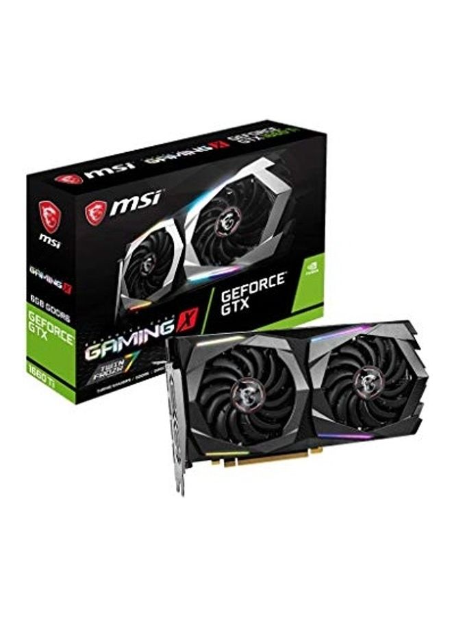 MSI Gaming GeForce GTX 1660 Ti 192-bit-DP 6GB GDRR6-OC Graphics Card Multicolour  - Image 3