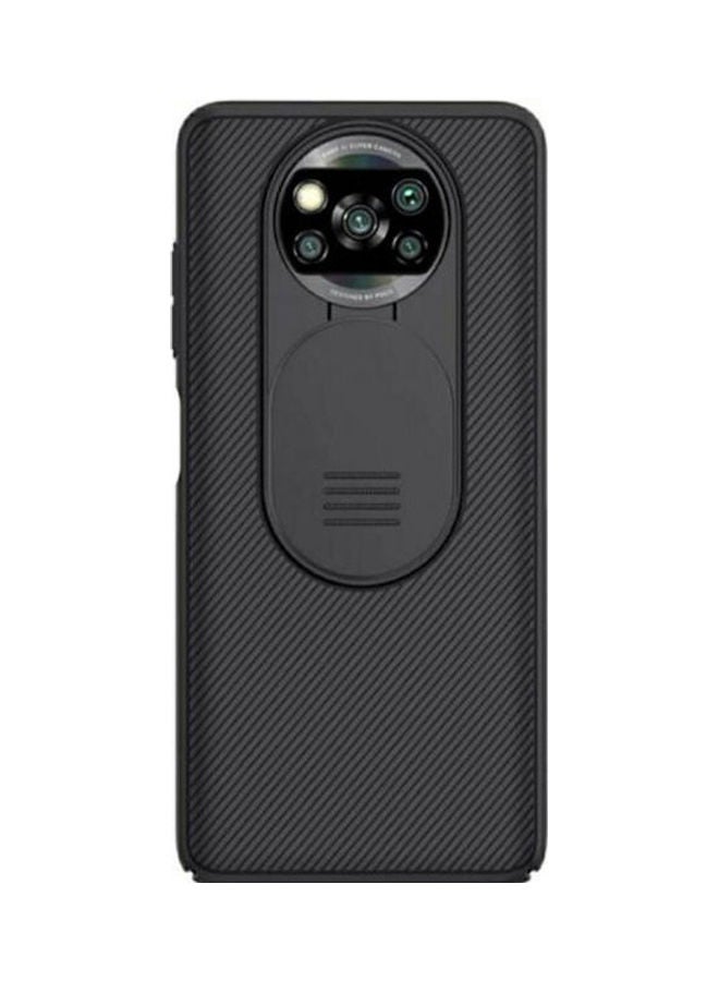 CamShield Case with Slide Camera Cover For Xiaomi Poco X3 NFC Black