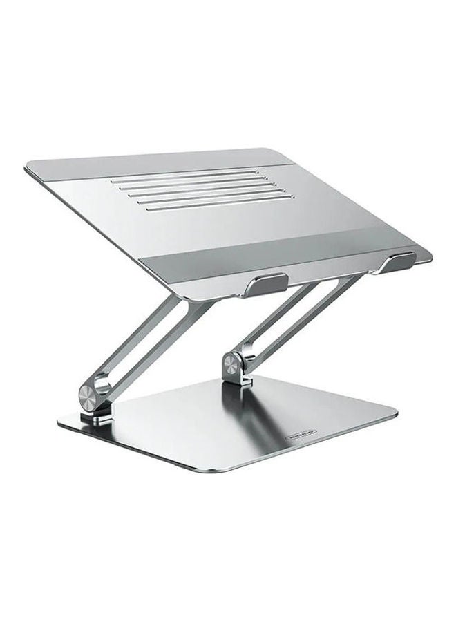 Nillkin ProDesk Adjustable Laptop Stand Holder, Foldable Non-Slip silver  - Image 1