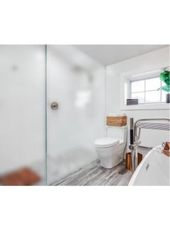 Generic Static Glass Sticker Frosted Bathroom Transparent White 45x200cm  - Image 1