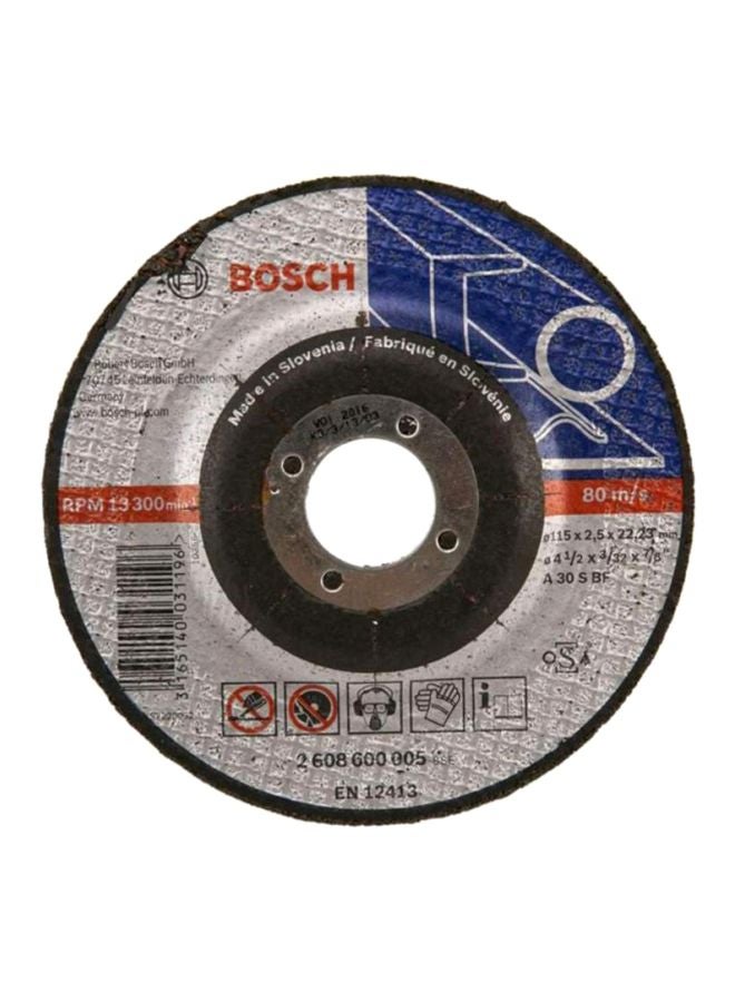 BOSCH Metal Cutting Disc Black