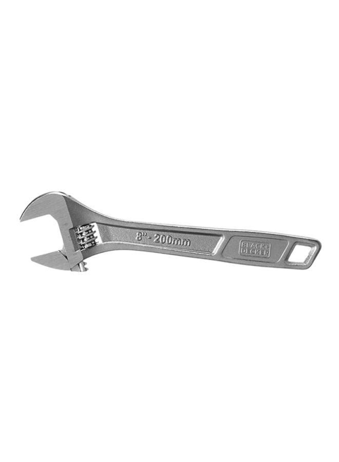 Steel Adjustable Wrench Silver 200mm - v1616950917/N32625130A_1