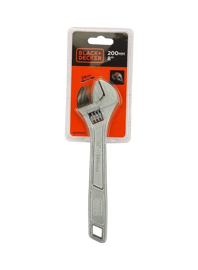 Steel Adjustable Wrench Silver 200mm - v1616950918/N32625130A_7