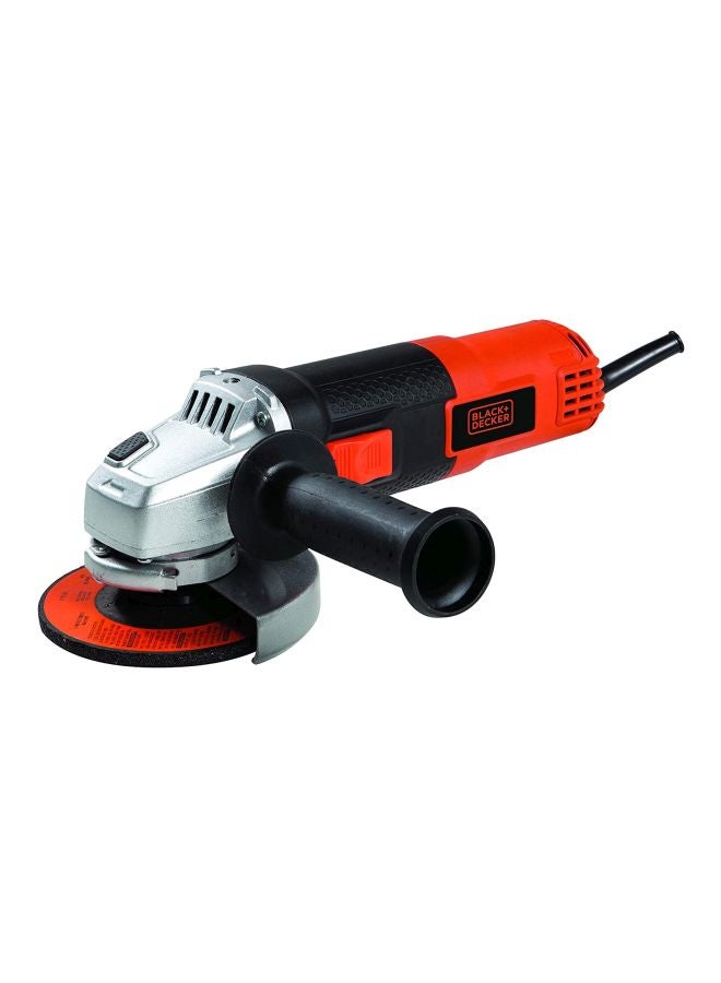 BLACK+DECKER - 820W 115Mm Small Angle Grinder, G720P-B5 Orange/Black/Silver - Image 1