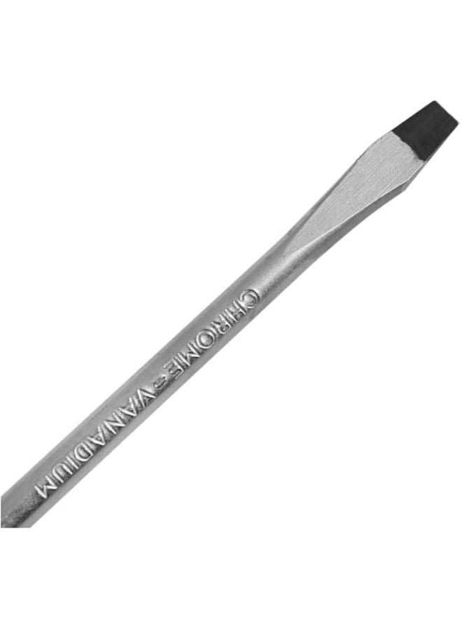 GEEPAS Precision Screwdriver | Slotted Screwdriver | with Soft Grip Rubber Insulated Ergonomic Handle - CR-V Build, Magnetic Tip and Hanging Hole for Easy Carry - Bi-colored - (SL 5x100mm) Silver/Black/Red 5x100mm  - Image 3